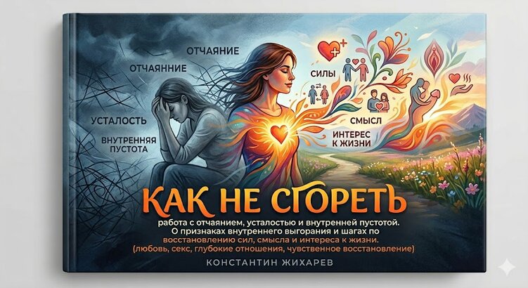 Человек сидит у окна, постепенно наполняясь светом