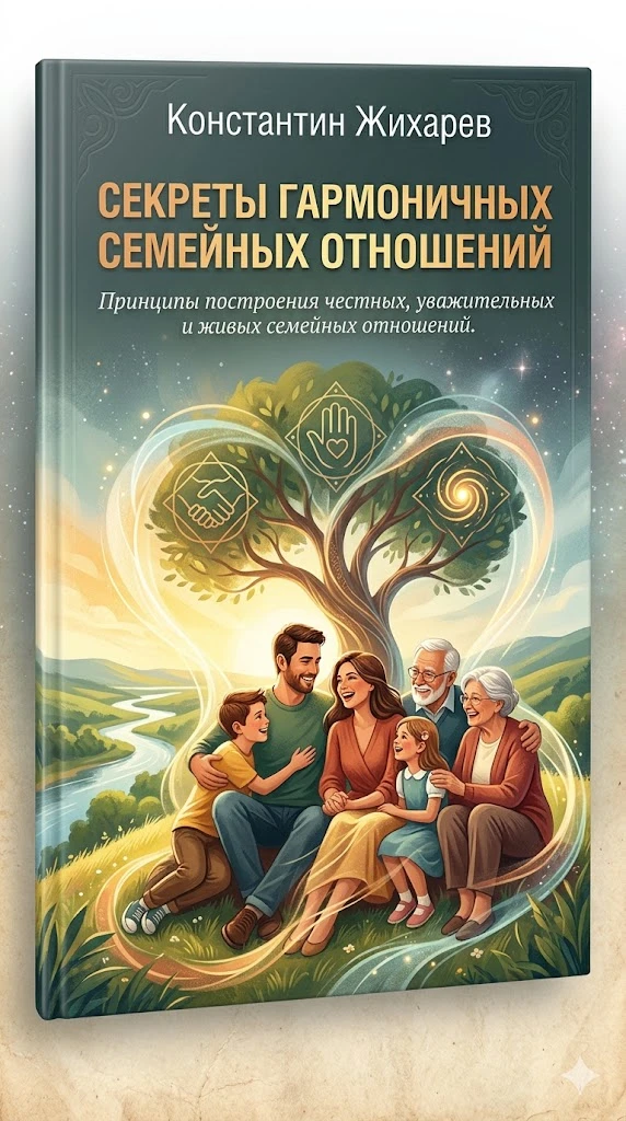 Обложка книги «Секреты гармоничных семейных отношений»