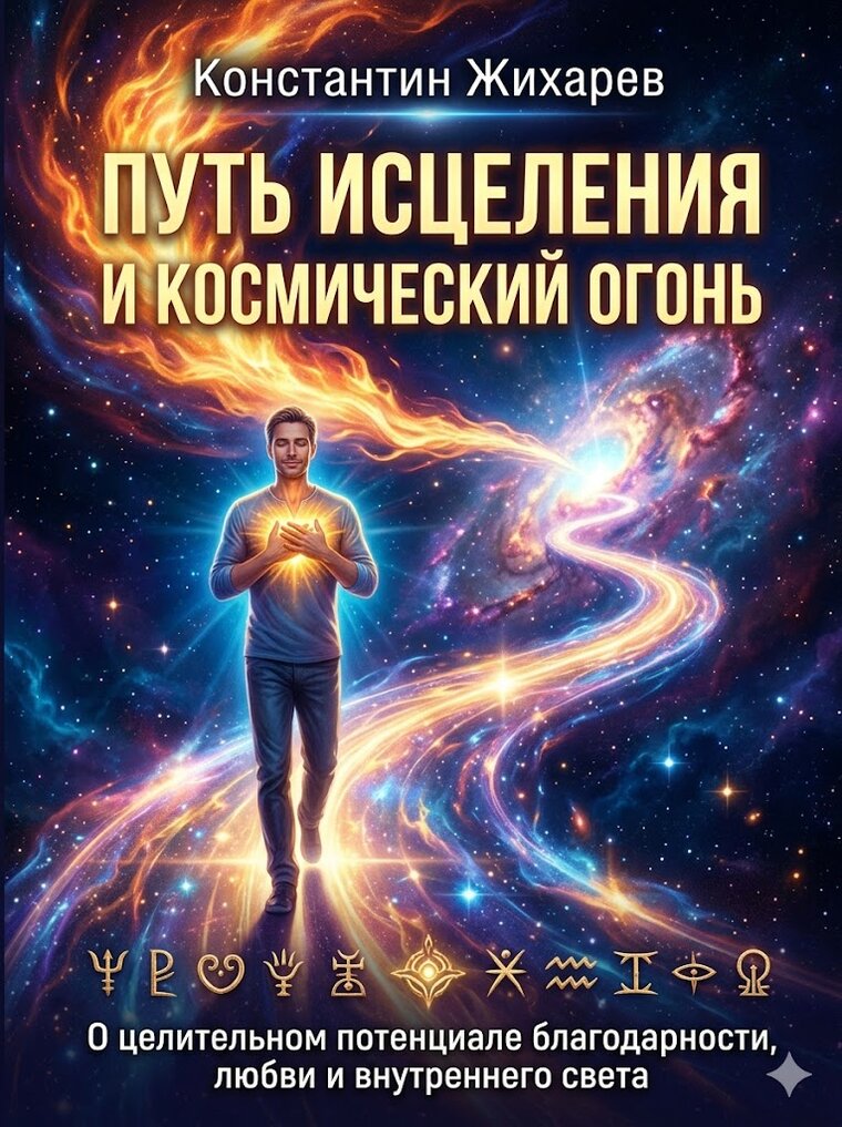 Обложка книги «Путь исцеления и космический огонь»